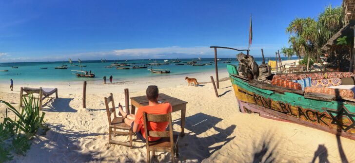 Zanzibar Nungwi pláž