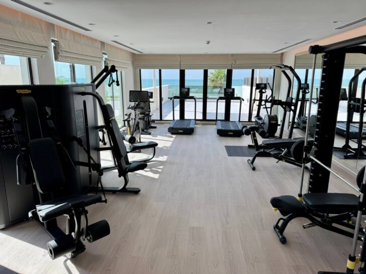 Fitness na resortu Hawar